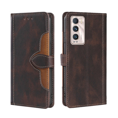 Skin Feel Straw Hat Magnetic Buckle Leather Phone Case, For OPPO Realme C12 / Narzo 20, For OPPO Realme C20, For OPPO Realme C21, For OPPO Realme C21Y, For OPPO Realme GT Neo2 5G, For OPPO Realme GT Master / Q3 Pro, For OPPO Realme GT / Q3 Pro 5G      ...