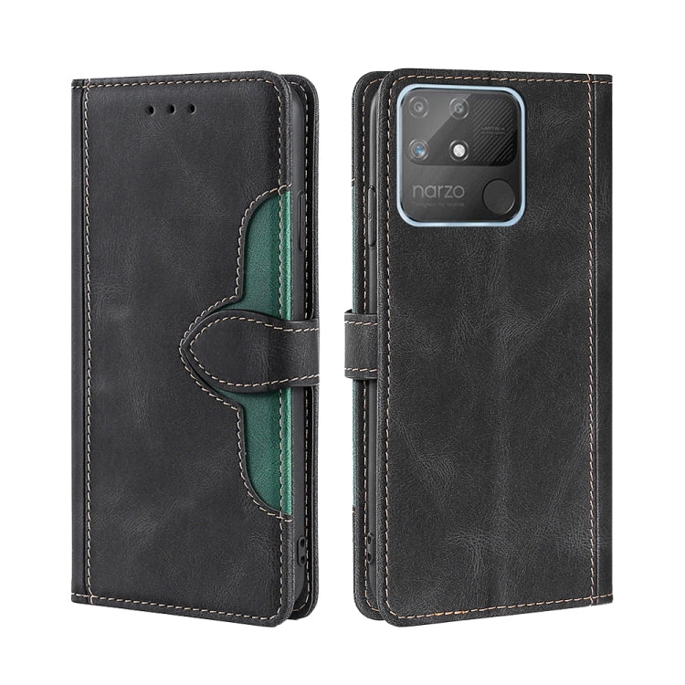 Skin Feel Straw Hat Magnetic Buckle Leather Phone Case, For OPPO Realme C12 / Narzo 20, For OPPO Realme C20, For OPPO Realme C21, For OPPO Realme C21Y, For OPPO Realme GT Neo2 5G, For OPPO Realme GT Master / Q3 Pro, For OPPO Realme GT / Q3 Pro 5G      ...