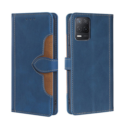 Skin Feel Straw Hat Magnetic Buckle Leather Phone Case, For OPPO Realme C12 / Narzo 20, For OPPO Realme C20, For OPPO Realme C21, For OPPO Realme C21Y, For OPPO Realme GT Neo2 5G, For OPPO Realme GT Master / Q3 Pro, For OPPO Realme GT / Q3 Pro 5G      ...
