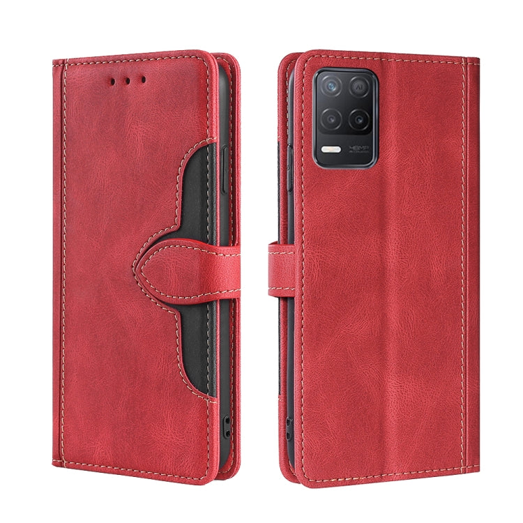 Skin Feel Straw Hat Magnetic Buckle Leather Phone Case, For OPPO Realme C12 / Narzo 20, For OPPO Realme C20, For OPPO Realme C21, For OPPO Realme C21Y, For OPPO Realme GT Neo2 5G, For OPPO Realme GT Master / Q3 Pro, For OPPO Realme GT / Q3 Pro 5G      ...