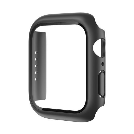 Étui de protection ROCK 2 en 1 (cadre PC + film) pour Apple Watch Series 6 & SE & 5 & 4 44mm, 3 & 2 & 1 42mm, 3 & 2 & 1 38mm