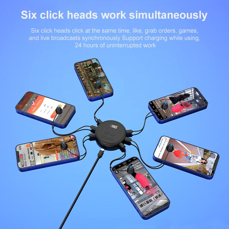 G30 Universal Digital Display Like Device Mobile Phone Automatic Screen Clicker, G30 One Machine with Five Head, G30 One Machine with One Head, G30 One Machine with Two Head, G30 G30 One Machine with Three Head, G30 One Machine with Four Head����������...