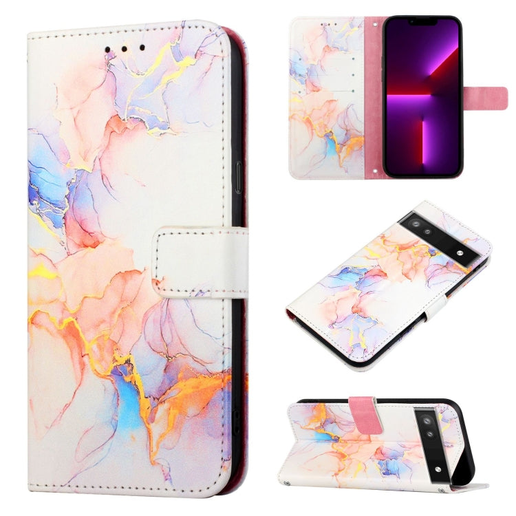 PT003 Marble Pattern Flip Leather Phone Case, For Google Pixel 6a, For Google Pixel 6 Pro, For Google Pixel 6, For ZTE Blade A71, For ZTE Blade A51, For ZTE Blade A31, For alcatel 1S (2021) / 3L (2021)