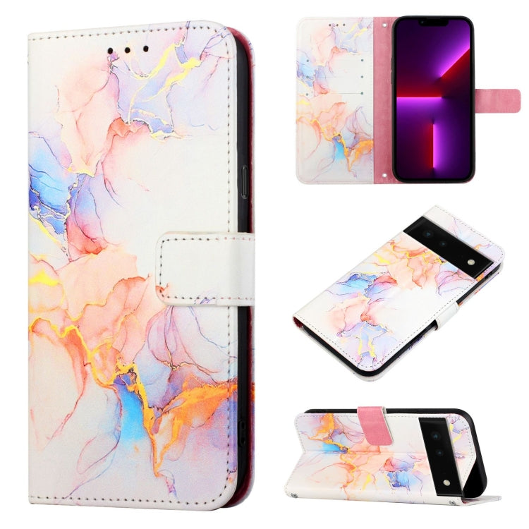 PT003 Marble Pattern Flip Leather Phone Case, For Google Pixel 6a, For Google Pixel 6 Pro, For Google Pixel 6, For ZTE Blade A71, For ZTE Blade A51, For ZTE Blade A31, For alcatel 1S (2021) / 3L (2021)