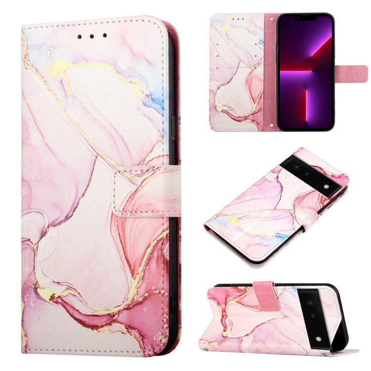PT003 Marble Pattern Flip Leather Phone Case, For Google Pixel 6a, For Google Pixel 6 Pro, For Google Pixel 6, For ZTE Blade A71, For ZTE Blade A51, For ZTE Blade A31, For alcatel 1S (2021) / 3L (2021)