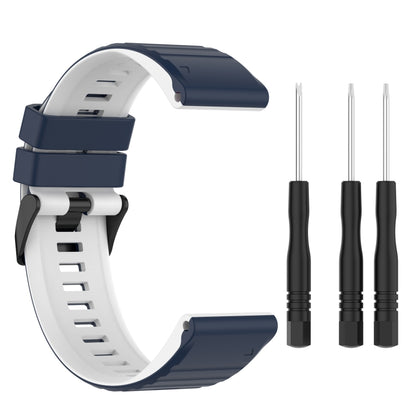 Two-color Silicone Watchband, 22mm, 26mm