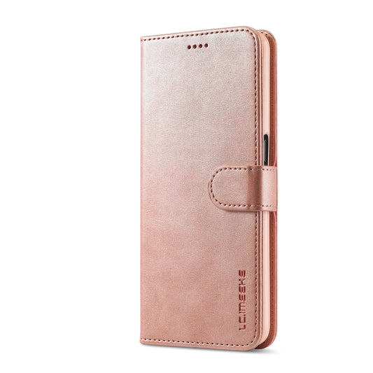 LC.IMEEKE Calf Texture Leather Phone Case, For OPPO Realme 9i / A36 / A76