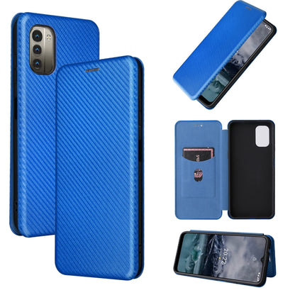 Carbon Fiber Texture Magnetic Leather Phone Case, For OPPO Find X5 Lite, For OPPO Realme 9 Pro, For Xiaomi Redmi Note 11 4G / Note 11S 4G, For Nokia G11 / G21