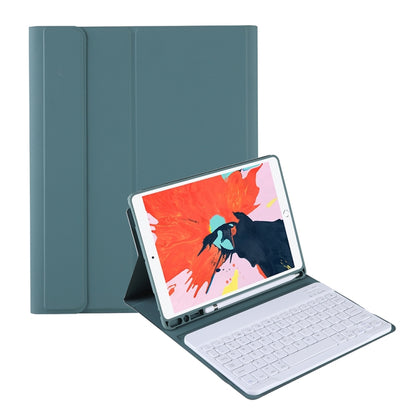T098B Candy Color Skin Feel Texture Bluetooth Keyboard Leather Case with Pen Holder, T098B, for iPad Air 11 2024 / 2025 / Air 4 10.9 2020 / Air 5 10.9 2022