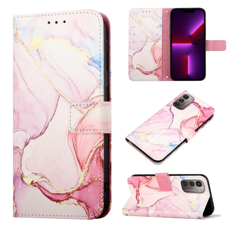 PT003 Marble Pattern Flip Leather Phone Case, For Nokia G21 / G11, For OPPO Realme C35, For OPPO Realme GT2 Pro, For Infinix Hot 11 Play / Hot 10 Play, For OPPO Reno7 5G Foreign Version, For Infinix Hot 11S NFC X6812B