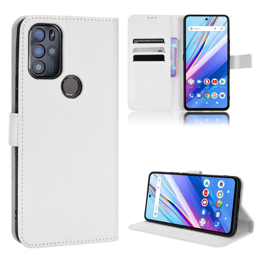 Diamond Texture Leather Phone Case, For BLU G91 Pro, For OPPO Realme Q3T / Q3S, For TCL 20 SE, For TCL 30 SE / 30 E / 306 / Sharp Aquos V6, For TCL 30 XE 5G / 30 V 5G, For vivo Y76 5G, For Wiko Y52, For Wiko Y82, For Doogee S88 Pro / S88 Plus          ...