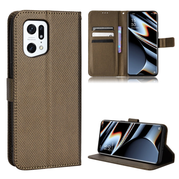Diamond Texture Leather Phone Case, For Xiaomi Poco M4 Pro 5G Big Hole, For Xiaomi Poco M4 Pro 5G Fine Hole, For OnePlus Nord CE 2 5G, For OPPO A7 / AX7 / A5s / AX5s / A21, For OPPO Find X5 Pro, For OPPO Find X5, For OPPO Reno7 5G / Find X5 Lite       ...