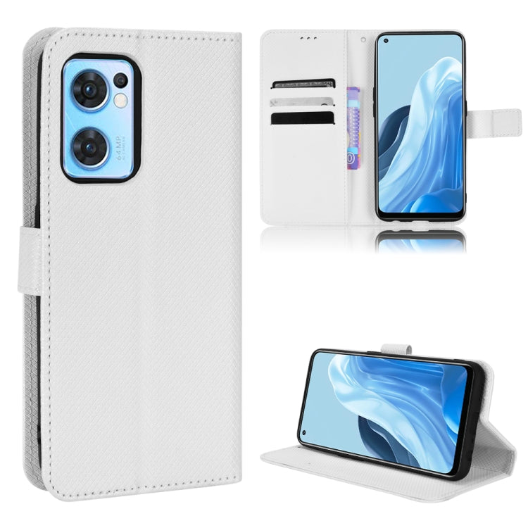 Diamond Texture Leather Phone Case, For Xiaomi Poco M4 Pro 5G Big Hole, For Xiaomi Poco M4 Pro 5G Fine Hole, For OnePlus Nord CE 2 5G, For OPPO A7 / AX7 / A5s / AX5s / A21, For OPPO Find X5 Pro, For OPPO Find X5, For OPPO Reno7 5G / Find X5 Lite       ...