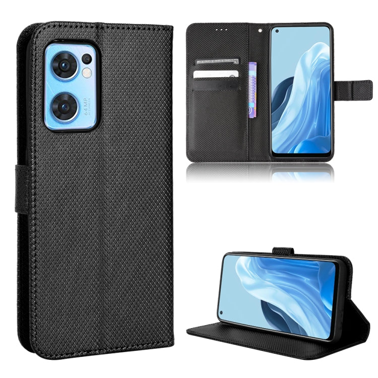 Diamond Texture Leather Phone Case, For Xiaomi Poco M4 Pro 5G Big Hole, For Xiaomi Poco M4 Pro 5G Fine Hole, For OnePlus Nord CE 2 5G, For OPPO A7 / AX7 / A5s / AX5s / A21, For OPPO Find X5 Pro, For OPPO Find X5, For OPPO Reno7 5G / Find X5 Lite       ...