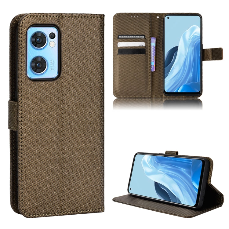 Diamond Texture Leather Phone Case, For Xiaomi Poco M4 Pro 5G Big Hole, For Xiaomi Poco M4 Pro 5G Fine Hole, For OnePlus Nord CE 2 5G, For OPPO A7 / AX7 / A5s / AX5s / A21, For OPPO Find X5 Pro, For OPPO Find X5, For OPPO Reno7 5G / Find X5 Lite       ...