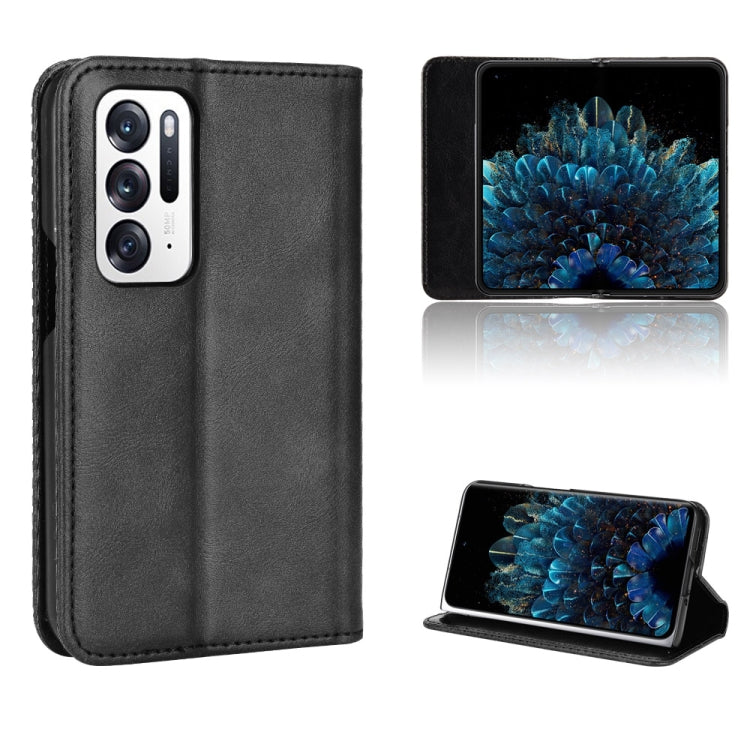 Magnetic Buckle Retro Texture Leather Phone Case, For Cricket Dream 5G / AT&T Radiant Max 5, For OPPO Find N, For OPPO Find X5 Pro, For OPPO Find X5, For OPPO Realme 9 Pro+, For OPPO Realme 9 Pro, For OPPO Realme C35                                    ...