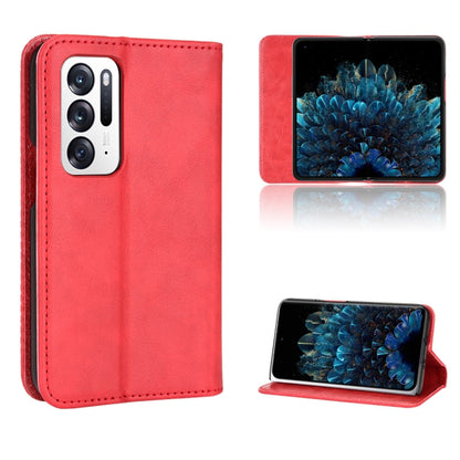 Magnetic Buckle Retro Texture Leather Phone Case, For Cricket Dream 5G / AT&T Radiant Max 5, For OPPO Find N, For OPPO Find X5 Pro, For OPPO Find X5, For OPPO Realme 9 Pro+, For OPPO Realme 9 Pro, For OPPO Realme C35                                    ...