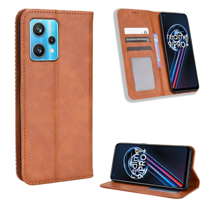 Magnetic Buckle Retro Texture Leather Phone Case, For Cricket Dream 5G / AT&T Radiant Max 5, For OPPO Find N, For OPPO Find X5 Pro, For OPPO Find X5, For OPPO Realme 9 Pro+, For OPPO Realme 9 Pro, For OPPO Realme C35                                    ...