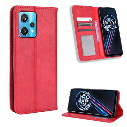 Magnetic Buckle Retro Texture Leather Phone Case, For Cricket Dream 5G / AT&T Radiant Max 5, For OPPO Find N, For OPPO Find X5 Pro, For OPPO Find X5, For OPPO Realme 9 Pro+, For OPPO Realme 9 Pro, For OPPO Realme C35                                    ...
