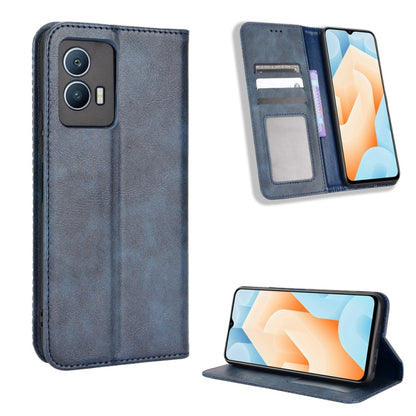 Magnetic Buckle Retro Texture Leather Phone Case, For Cricket Dream 5G / AT&T Radiant Max 5, For OPPO Find N, For OPPO Find X5 Pro, For OPPO Find X5, For OPPO Realme 9 Pro+, For OPPO Realme 9 Pro, For OPPO Realme C35                                    ...