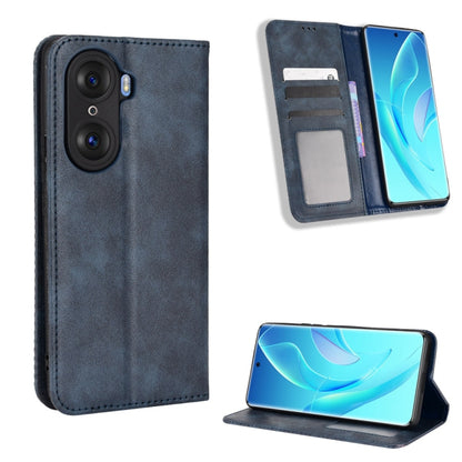 Magnetic Buckle Retro Texture Leather Phone Case, For Cricket Dream 5G / AT&T Radiant Max 5, For OPPO Find N, For OPPO Find X5 Pro, For OPPO Find X5, For OPPO Realme 9 Pro+, For OPPO Realme 9 Pro, For OPPO Realme C35                                    ...