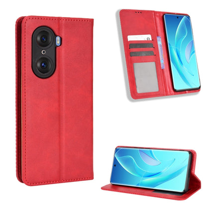 Magnetic Buckle Retro Texture Leather Phone Case, For Cricket Dream 5G / AT&T Radiant Max 5, For OPPO Find N, For OPPO Find X5 Pro, For OPPO Find X5, For OPPO Realme 9 Pro+, For OPPO Realme 9 Pro, For OPPO Realme C35                                    ...