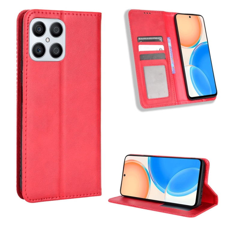 Magnetic Buckle Retro Texture Leather Phone Case, For Cricket Dream 5G / AT&T Radiant Max 5, For OPPO Find N, For OPPO Find X5 Pro, For OPPO Find X5, For OPPO Realme 9 Pro+, For OPPO Realme 9 Pro, For OPPO Realme C35                                    ...