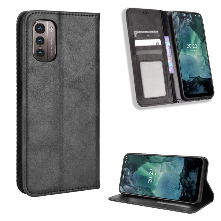 Magnetic Buckle Retro Texture Leather Phone Case, For Cricket Dream 5G / AT&T Radiant Max 5, For OPPO Find N, For OPPO Find X5 Pro, For OPPO Find X5, For OPPO Realme 9 Pro+, For OPPO Realme 9 Pro, For OPPO Realme C35                                    ...