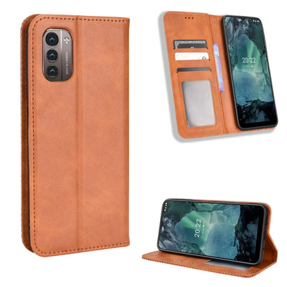 Magnetic Buckle Retro Texture Leather Phone Case, For Cricket Dream 5G / AT&T Radiant Max 5, For OPPO Find N, For OPPO Find X5 Pro, For OPPO Find X5, For OPPO Realme 9 Pro+, For OPPO Realme 9 Pro, For OPPO Realme C35                                    ...