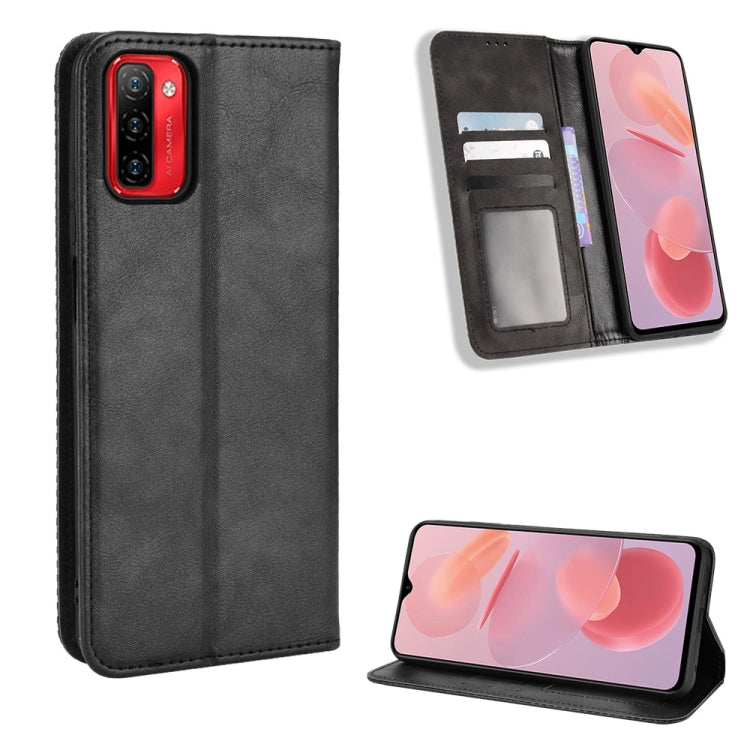 Magnetic Buckle Retro Texture Leather Phone Case, For Cricket Dream 5G / AT&T Radiant Max 5, For OPPO Find N, For OPPO Find X5 Pro, For OPPO Find X5, For OPPO Realme 9 Pro+, For OPPO Realme 9 Pro, For OPPO Realme C35                                    ...
