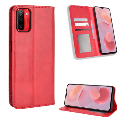Magnetic Buckle Retro Texture Leather Phone Case, For Cricket Dream 5G / AT&T Radiant Max 5, For OPPO Find N, For OPPO Find X5 Pro, For OPPO Find X5, For OPPO Realme 9 Pro+, For OPPO Realme 9 Pro, For OPPO Realme C35                                    ...