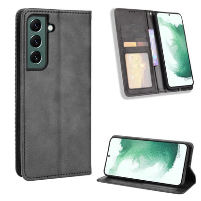 Magnetic Buckle Retro Texture Leather Phone Case, For Cricket Dream 5G / AT&T Radiant Max 5, For OPPO Find N, For OPPO Find X5 Pro, For OPPO Find X5, For OPPO Realme 9 Pro+, For OPPO Realme 9 Pro, For OPPO Realme C35                                    ...