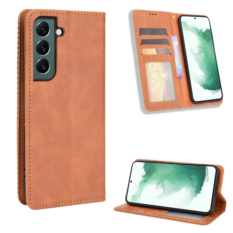 Magnetic Buckle Retro Texture Leather Phone Case, For Cricket Dream 5G / AT&T Radiant Max 5, For OPPO Find N, For OPPO Find X5 Pro, For OPPO Find X5, For OPPO Realme 9 Pro+, For OPPO Realme 9 Pro, For OPPO Realme C35                                    ...