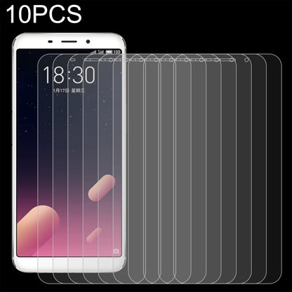 10 PCS 0.26mm 9H 2.5D Tempered Glass Film, For Tecno Spark 8C(10 PCS), For ZTE Blade V40(10 PCS), For Meizu Meilan S6 (10 PCS)