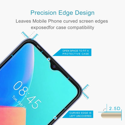 10 PCS 0.26mm 9H 2.5D Tempered Glass Film, For Tecno Spark 8C(10 PCS), For ZTE Blade V40(10 PCS), For Meizu Meilan S6 (10 PCS)
