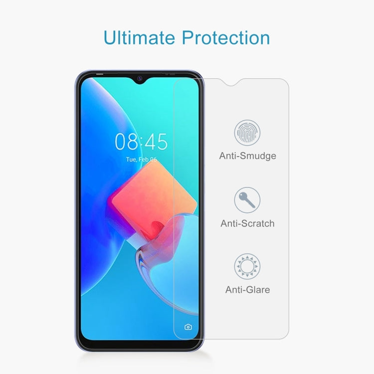 10 PCS 0.26mm 9H 2.5D Tempered Glass Film, For Tecno Spark 8C(10 PCS), For ZTE Blade V40(10 PCS), For Meizu Meilan S6 (10 PCS)