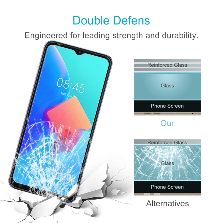 10 PCS 0.26mm 9H 2.5D Tempered Glass Film, For Tecno Spark 8C(10 PCS), For ZTE Blade V40(10 PCS), For Meizu Meilan S6 (10 PCS)