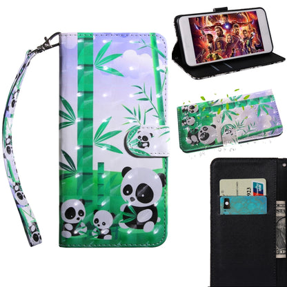3D Painting Pattern Coloured Drawing Leather Phone Case, For Google Pixel 6, For Google Pixel 6 Pro, For Google Pixel 7 5G, For Google Pixel 7 Pro 5G