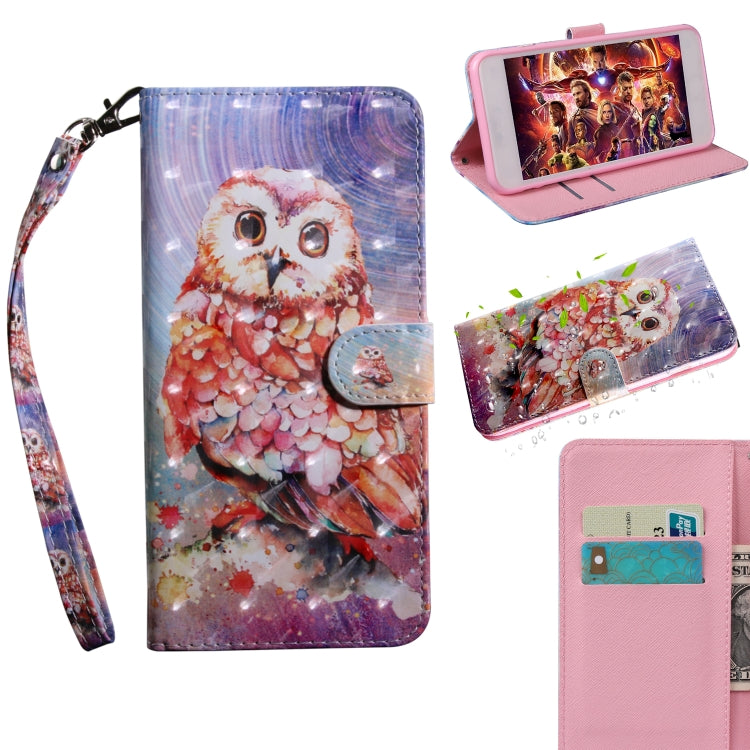 3D Painting Pattern Coloured Drawing Leather Phone Case, For Google Pixel 6, For Google Pixel 6 Pro, For Google Pixel 7 5G, For Google Pixel 7 Pro 5G