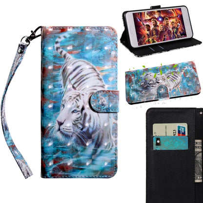 3D Painting Pattern Coloured Drawing Leather Phone Case, For Google Pixel 6, For Google Pixel 6 Pro, For Google Pixel 7 5G, For Google Pixel 7 Pro 5G