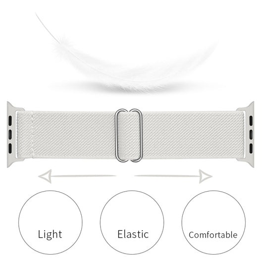 Polyester-Nylon-Armband für Apple Watch Series, 7 41mm / 6&SE&5&4 40mm / 3&2&1 38mm, 7 45mm / 6&SE&5&4 44mm / 3&2&1 42mm