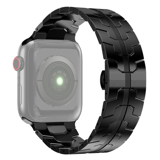 Steel Watchband For Apple Watch Series, 7 41mm / 6&SE&5&4 40mm / 3&2&1 38mm, 7 45mm / 6&SE&5&4 44mm / 3&2&1 42mm
