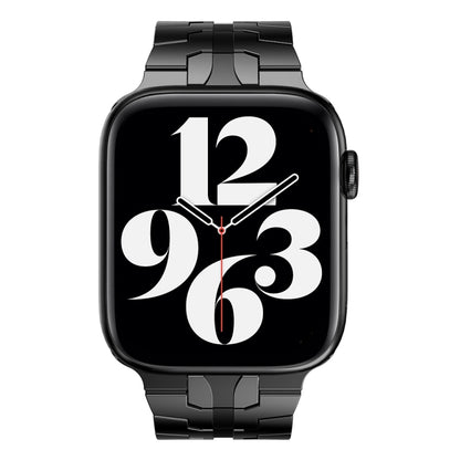 Steel Watchband For Apple Watch Series, 7 41mm / 6&SE&5&4 40mm / 3&2&1 38mm, 7 45mm / 6&SE&5&4 44mm / 3&2&1 42mm