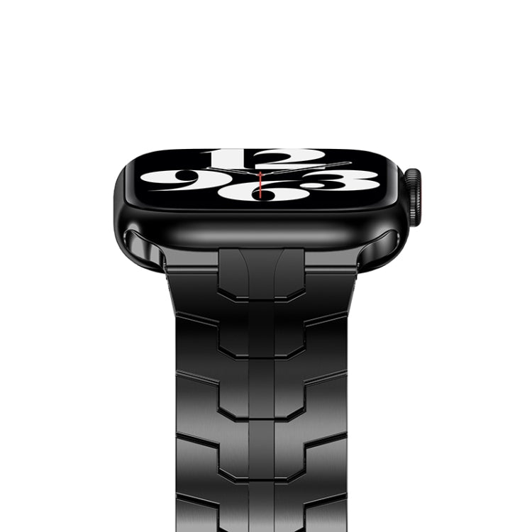 Steel Watchband For Apple Watch Series, 7 41mm / 6&SE&5&4 40mm / 3&2&1 38mm, 7 45mm / 6&SE&5&4 44mm / 3&2&1 42mm