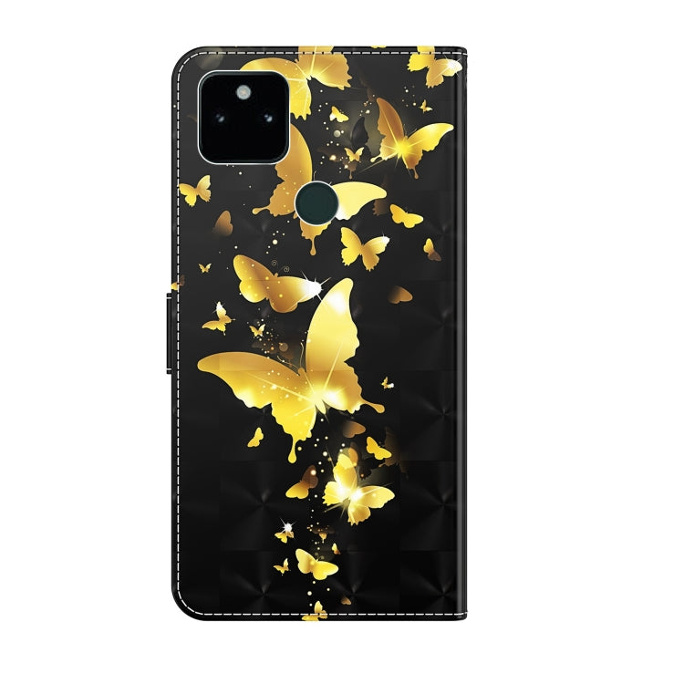 3D Painting Pattern TPU + PU Leather Phone Case, For Google Pixel 5a 5G, For Google Pixel 6, For Google Pixel 6 Pro, For Google Pixel 7 5G, For Google Pixel 7 Pro 5G, For Google Pixel 6a