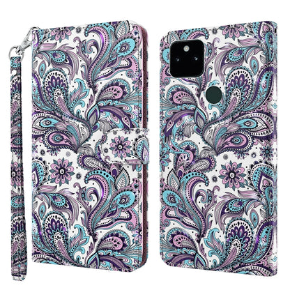 3D Painting Pattern TPU + PU Leather Phone Case, For Google Pixel 5a 5G, For Google Pixel 6, For Google Pixel 6 Pro, For Google Pixel 7 5G, For Google Pixel 7 Pro 5G, For Google Pixel 6a