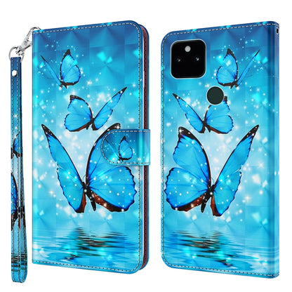 3D Painting Pattern TPU + PU Leather Phone Case, For Google Pixel 5a 5G, For Google Pixel 6, For Google Pixel 6 Pro, For Google Pixel 7 5G, For Google Pixel 7 Pro 5G, For Google Pixel 6a
