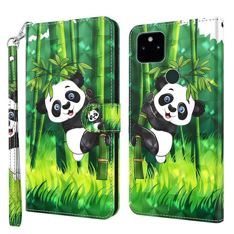 3D Painting Pattern TPU + PU Leather Phone Case, For Google Pixel 5a 5G, For Google Pixel 6, For Google Pixel 6 Pro, For Google Pixel 7 5G, For Google Pixel 7 Pro 5G, For Google Pixel 6a
