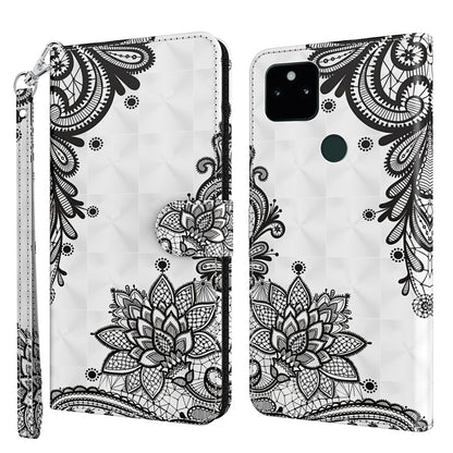 3D Painting Pattern TPU + PU Leather Phone Case, For Google Pixel 5a 5G, For Google Pixel 6, For Google Pixel 6 Pro, For Google Pixel 7 5G, For Google Pixel 7 Pro 5G, For Google Pixel 6a