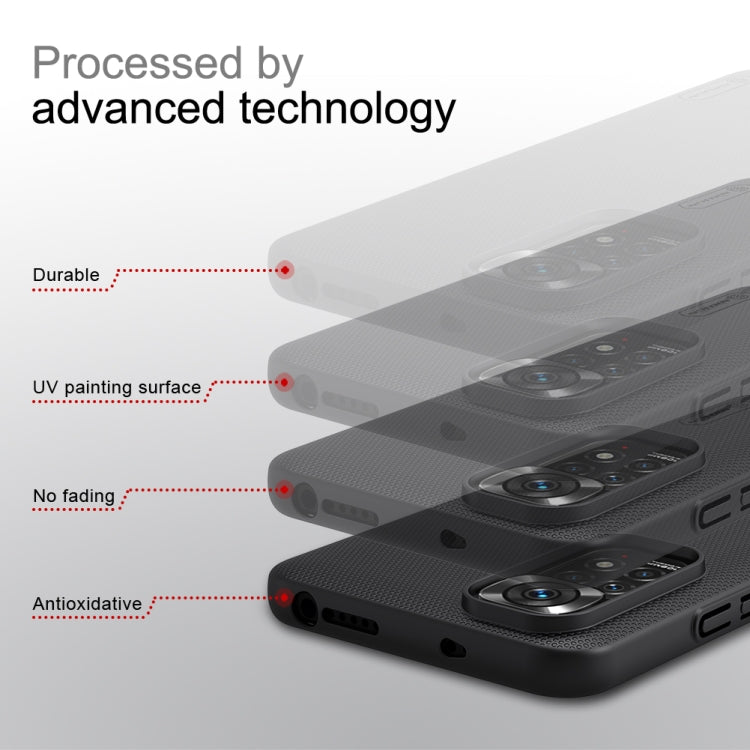 NILLKIN Frosted PC Phone Case, For Xiaomi Redmi Note 11S, For OPPO Realme 9i, For Xiaomi Poco M4 Pro